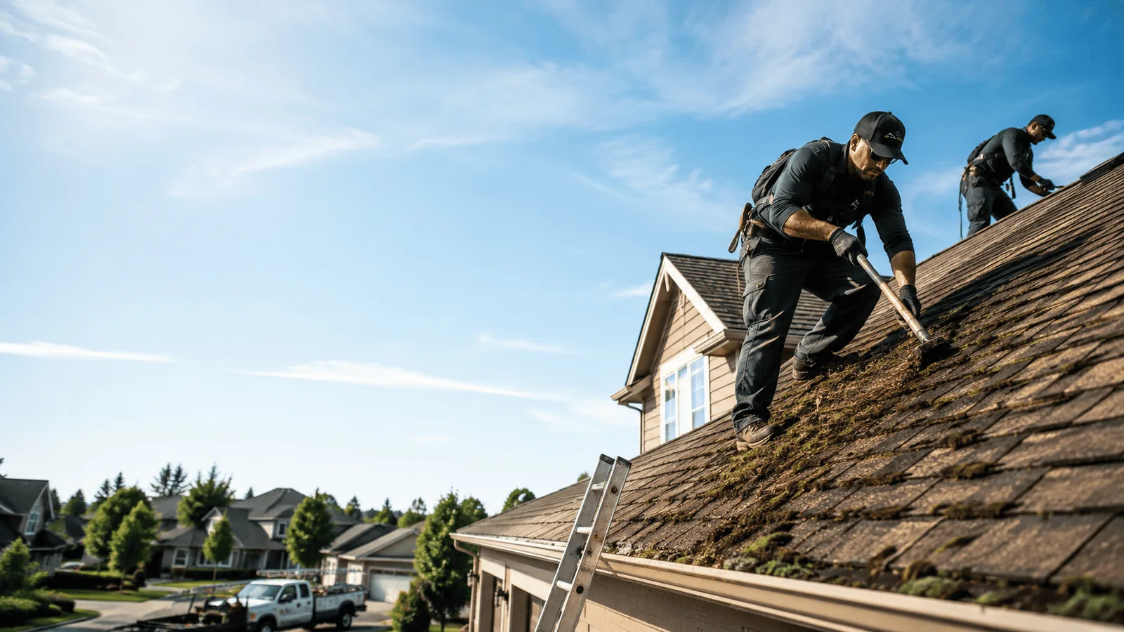 Roof Moss Removal in Otis Orchards, WA near me